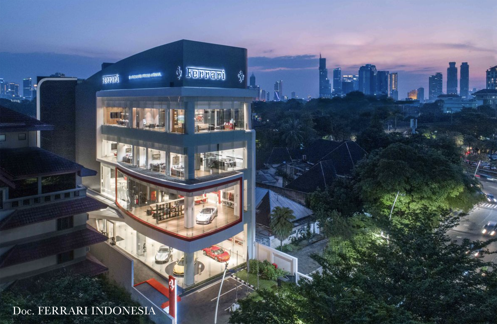 FERRARI SHOWROOM JAKARTA